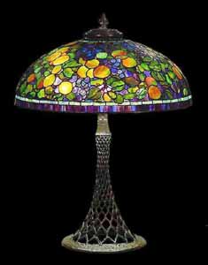 Tiffany table lamps: Domes