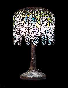 Wisteria Tiffany lamps